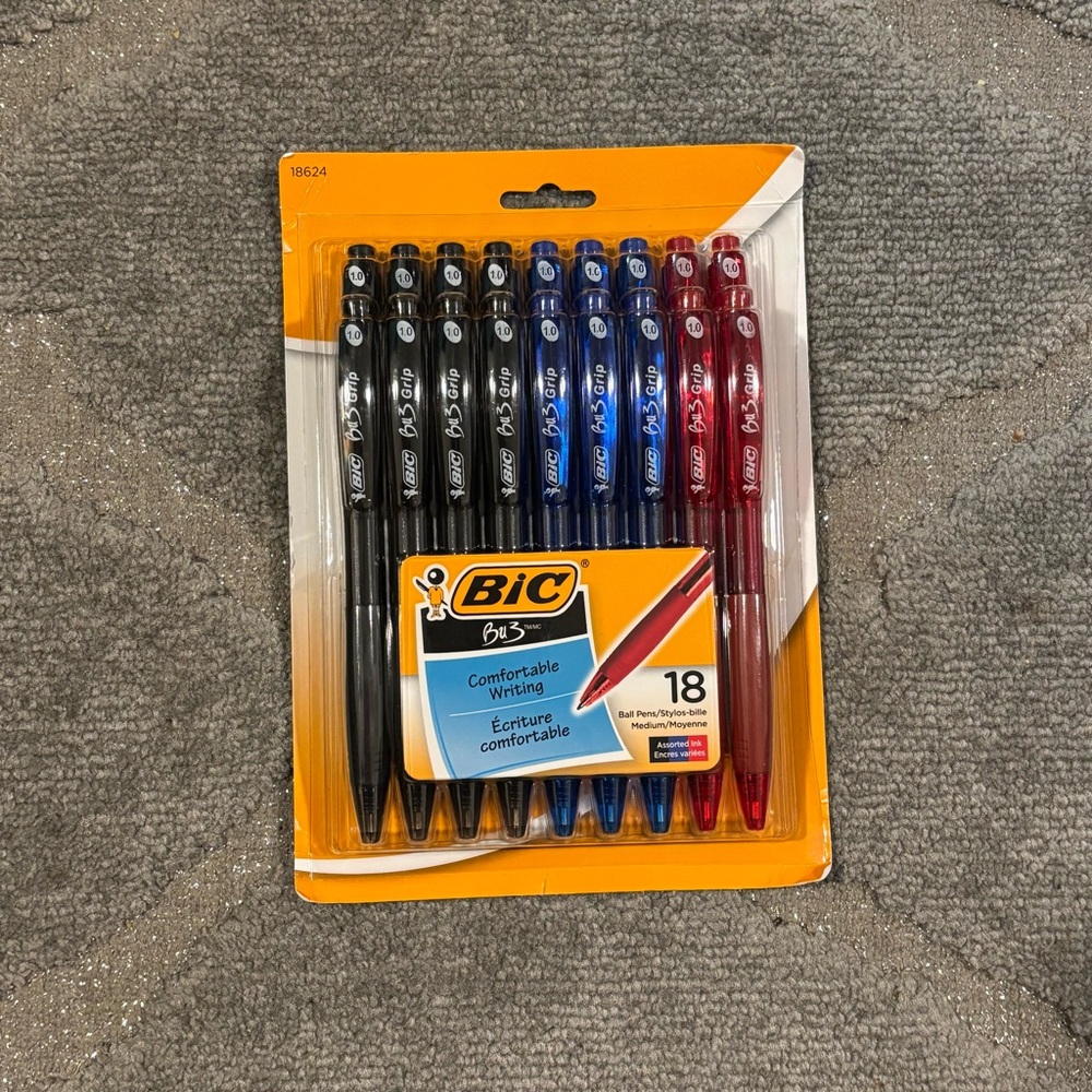 BIC Ballpoint Pens 18-Pack